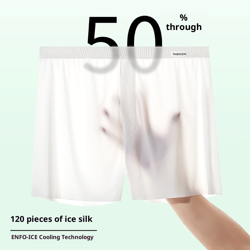 Ice Silk Arrow Loose Comfortable Breathable Quick-Dry Underwear
