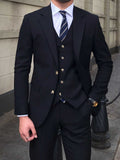 Men's Slim-fitting Three-piece Suit Versatile Casual suit
