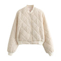 Autumn And Winter Ladies New Comfort And Casual Short Cotton Jacket Jacket Coat