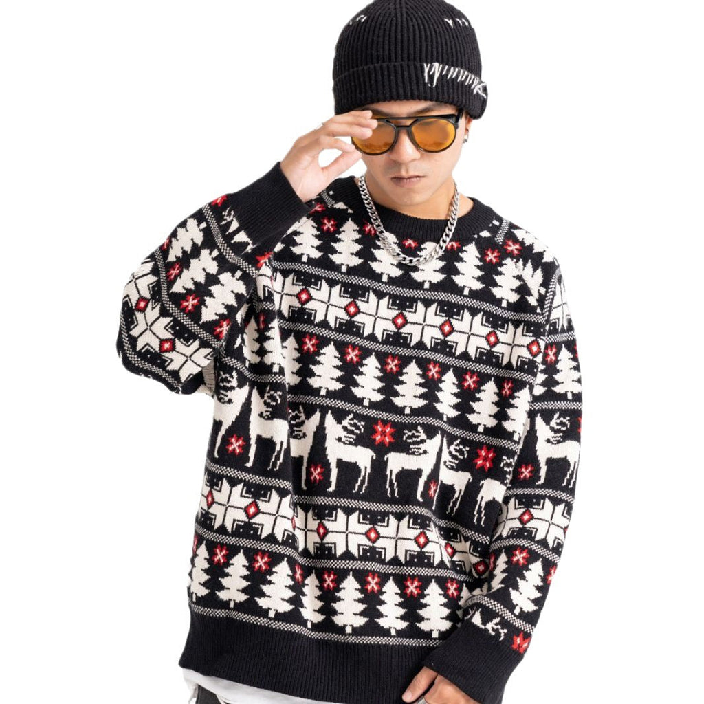 Men And Women Loose Fashion Casual Couple Sweater