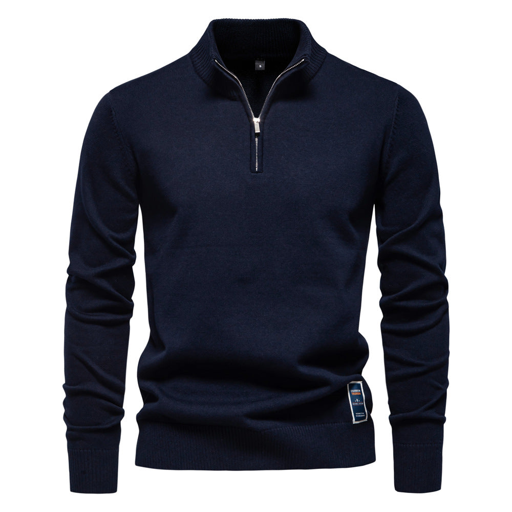 Fashion Personality Slim Fit Men's Knitwear Top