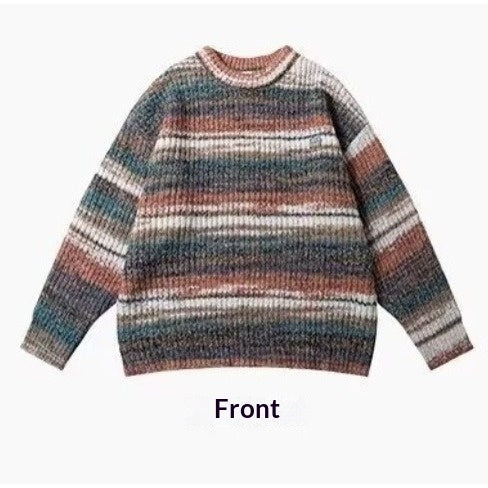 Literary Japanese Autumn And Winter Design Retro Sweater
