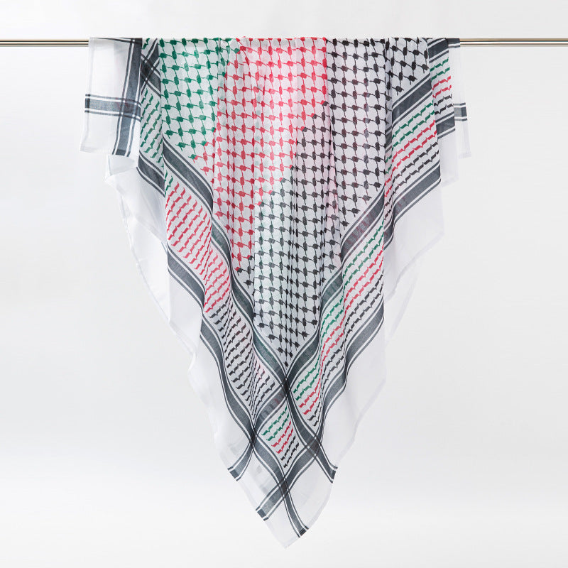 Men's Middle East Saudi Print Headscarf