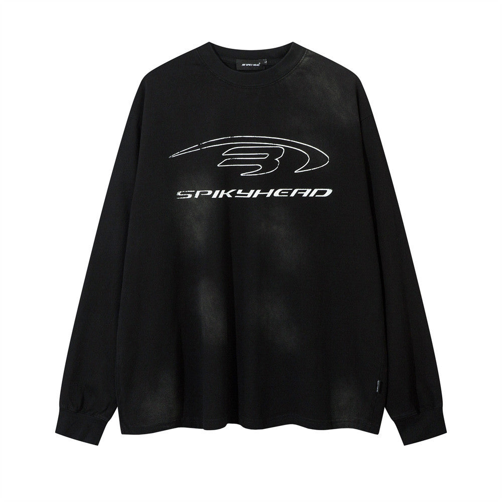Men's Spring And Autumn Cotton Loose top
