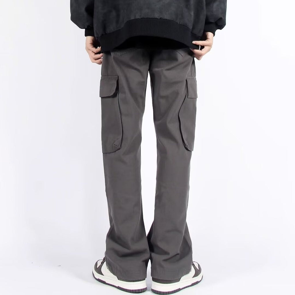 Straight-leg Floor-length Pants Trendy Brand Fashion Casual