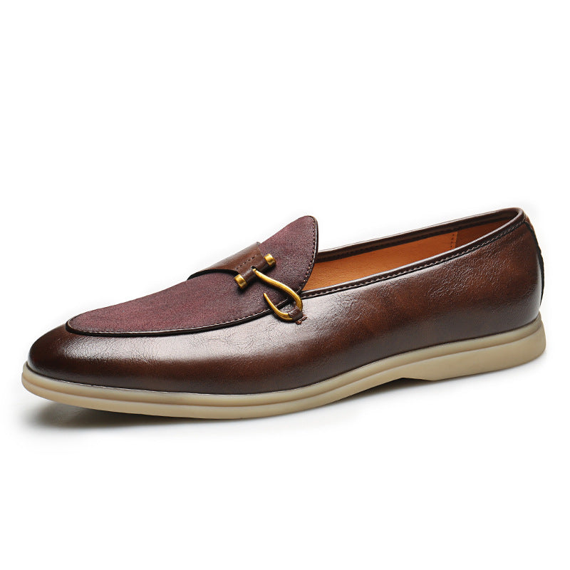 Versatile Breathable Casual Men's Leather Shoes