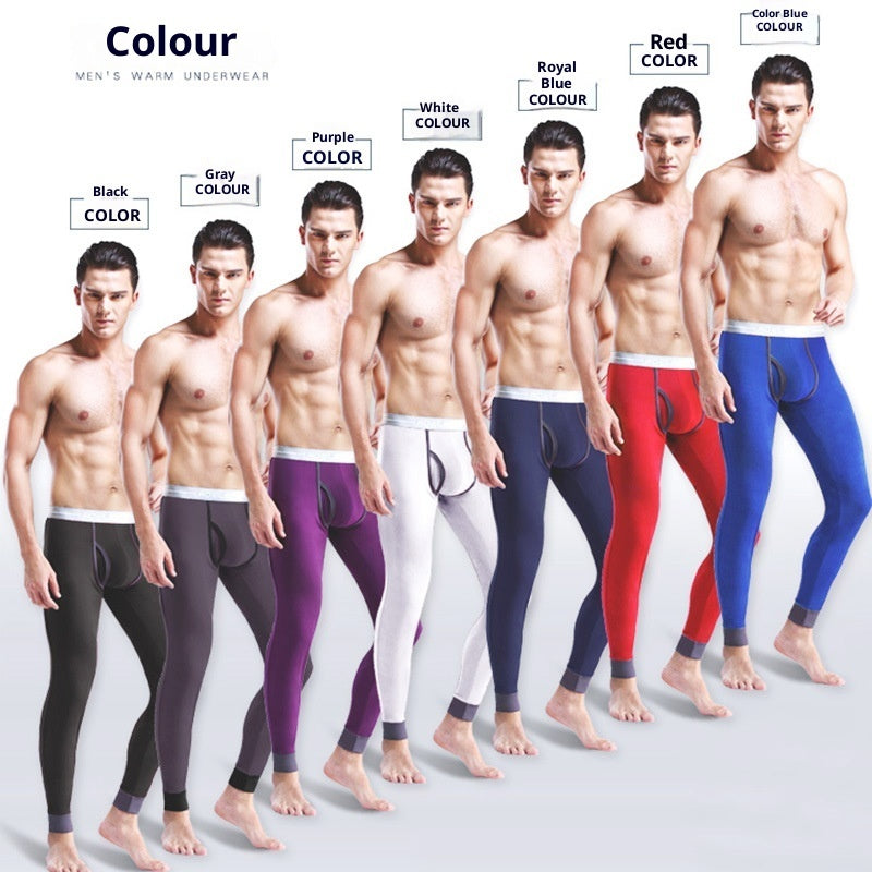 Men's Slim-fit Warm And Comfortable Leggings
