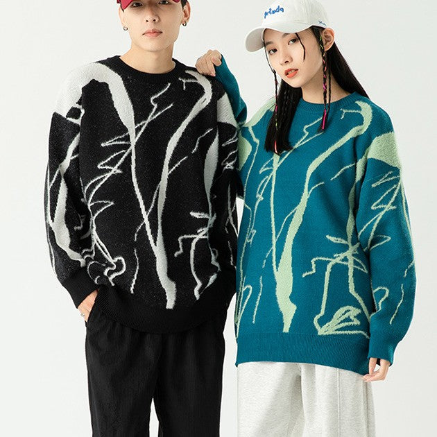 General Public Sweater Men's Loose