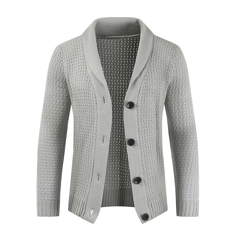 Men's Casual Loose Knit Sweater Personality