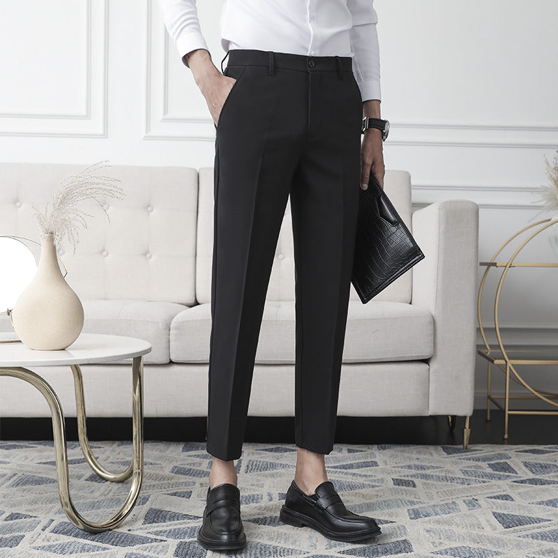 American Lapel Sunken Stripe Jacquard Sweater