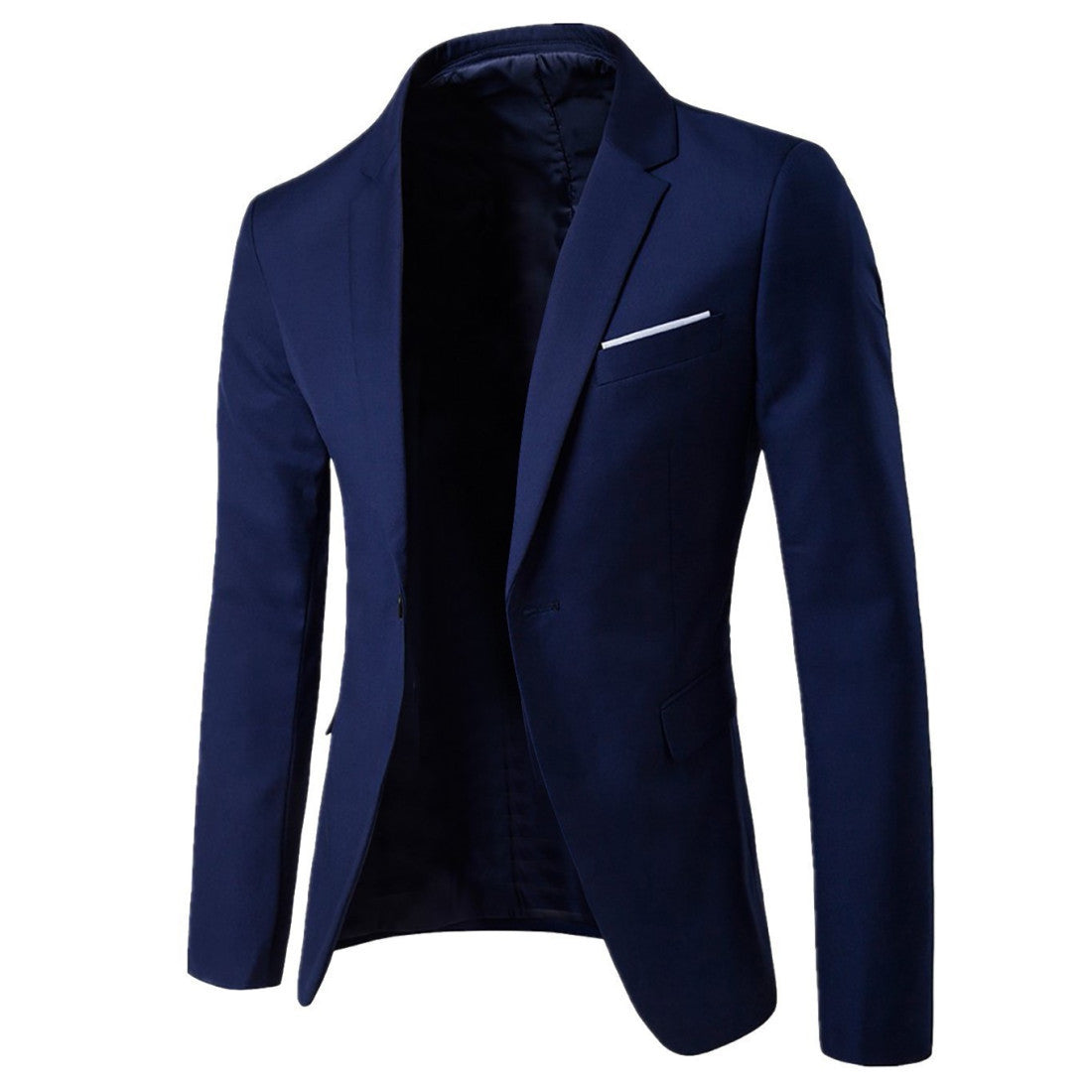 Autumn New Men's Casual Solid Color Suit Youth Fashion Slim-fitting Men's Clothing