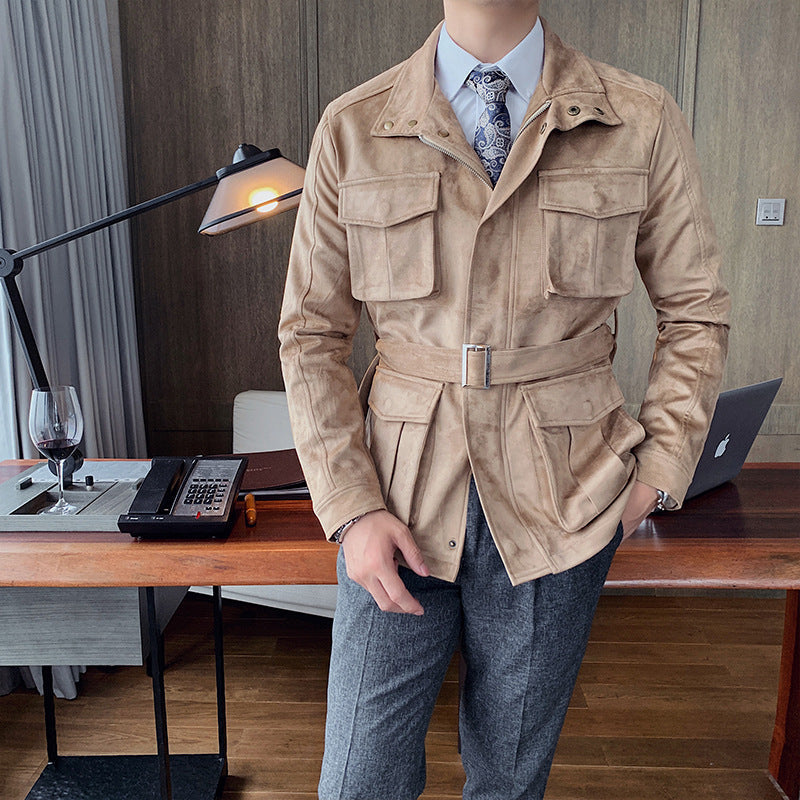 Men's Casual top Waist jacket