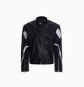 Oblique Placket Motorcycle Jacket