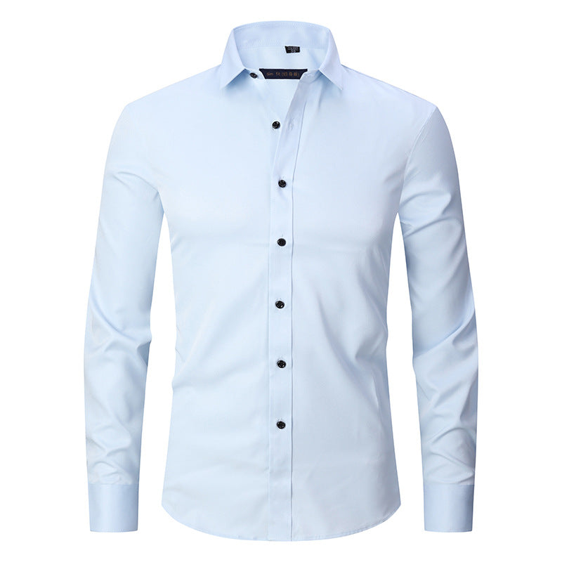 Stretch Long Sleeve Shirt Men's Work