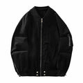 American Retro High Street Baseball Uniform Pu Handsome Jacket
