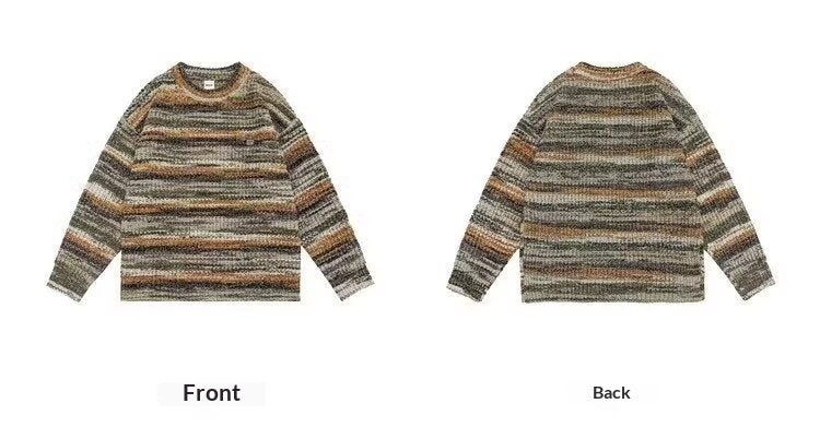 Literary Japanese Autumn And Winter Design Retro Sweater