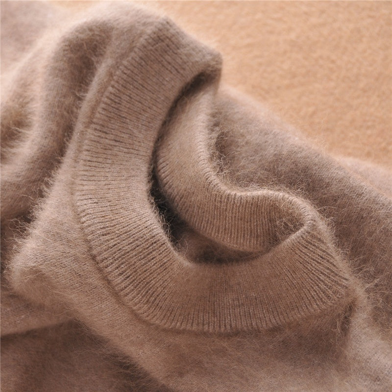 Cashmere Round Neck Pullover Thickened Woolen Bottoming Sweater