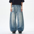 American Machete Jeans Men's Street Retro Washed