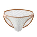 Men's Contrast Color Fast-drying Lace Adjustable Briefs