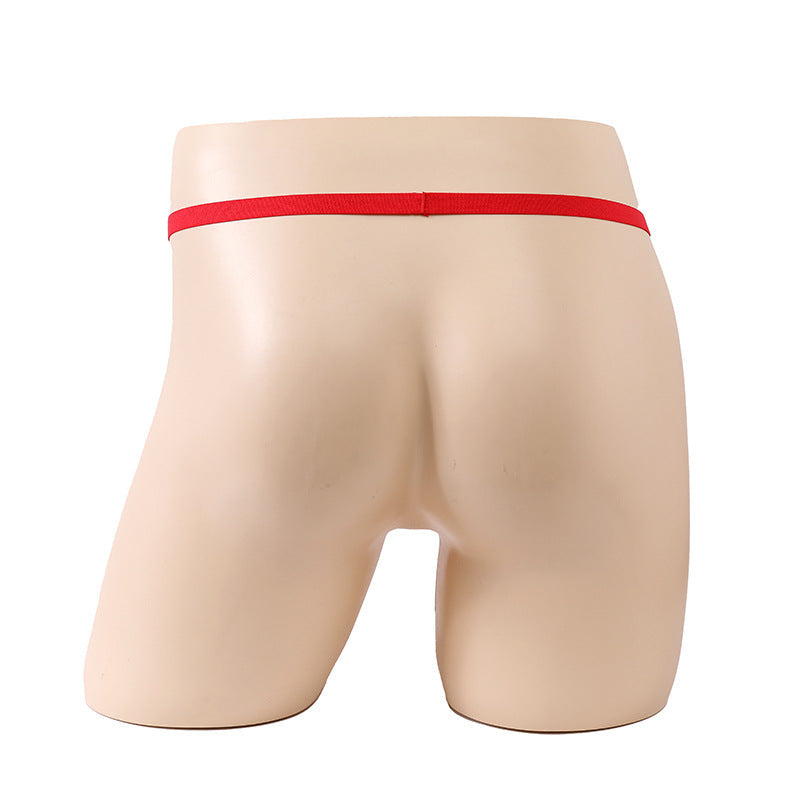 Men's Elastic Underwear Christmas Feather New Sexy