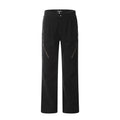 Cargo Jeans Men's Retro Casual Wide-leg Drawstring Trousers