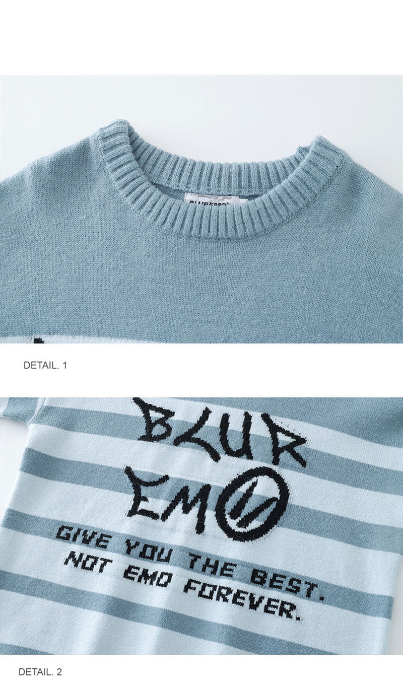 Male And Female Couple Student Versatile Casual Sweater