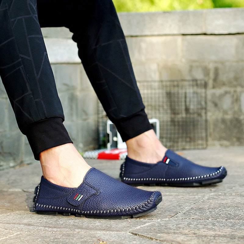 Four Seasons Gommino Driving Leather Shoes Casual Fashion