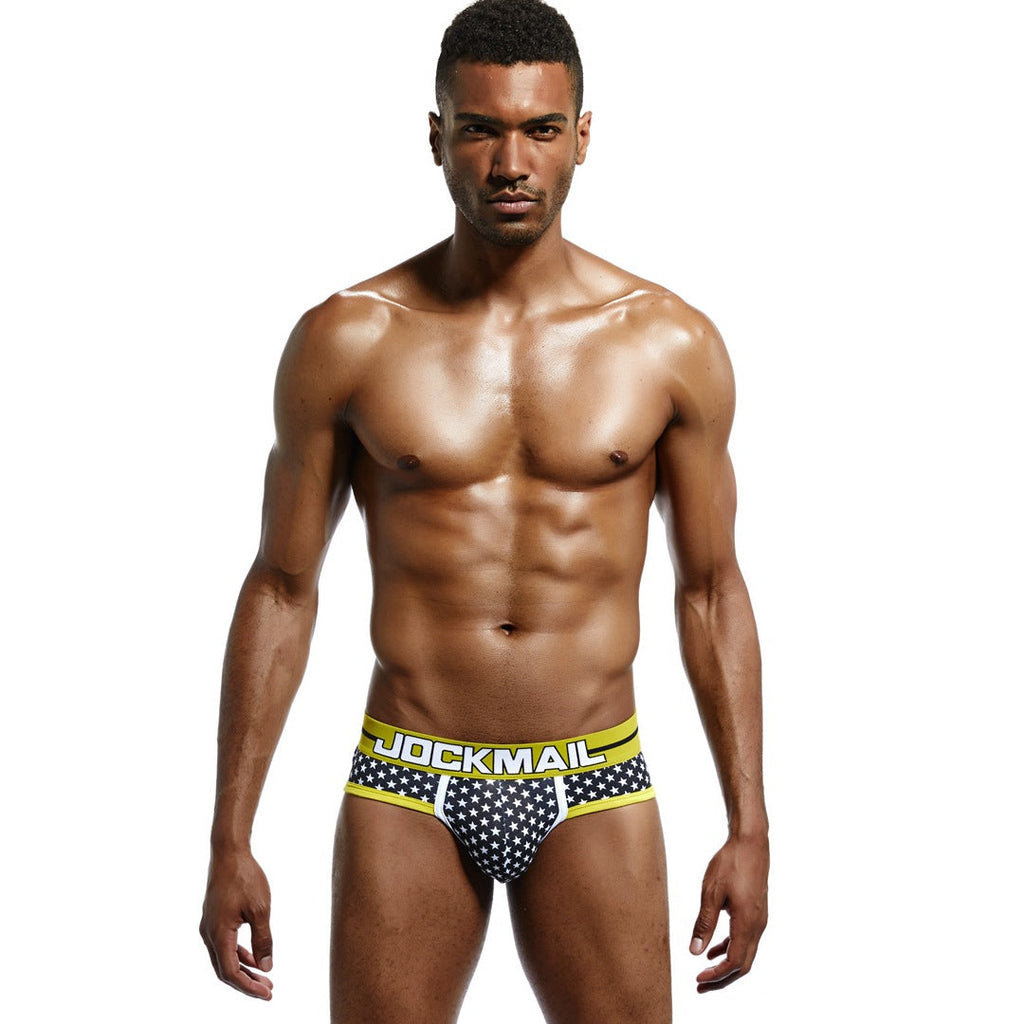 JOCKMAIL Men's Cotton Sweat-absorbent Briefs