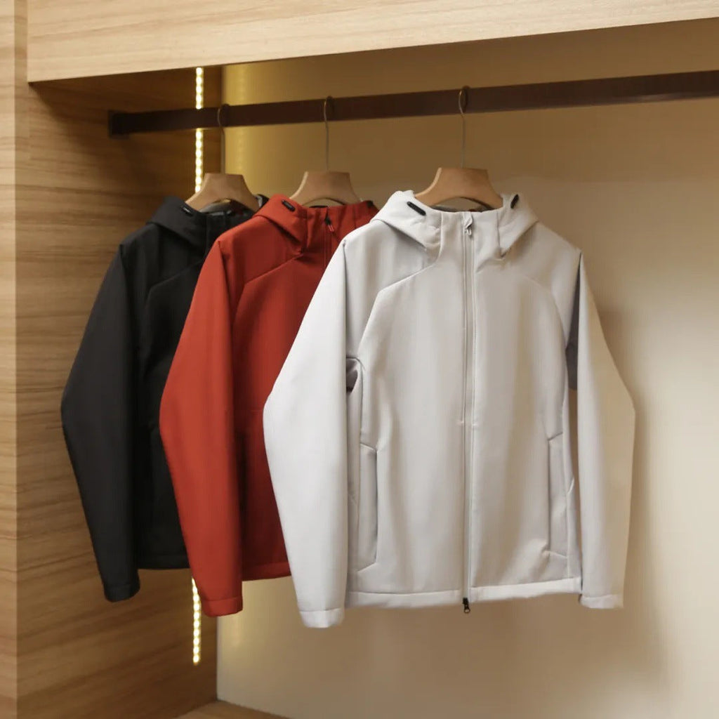 Comprehensive Training Sports Cutting Composite Technology Warm Fleece Thermal Shell Jacket