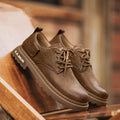 New Men's Shoes Autumn And Winter Velvet Warm Cotton Shoes