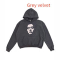 Men's Facial Retro Hooded Sweater