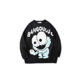 Men's Color Block Plaid Crew Neck Sweater