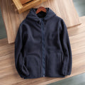 Outdoor Coral Fleece Double-sided Fleece Hooded Jacket