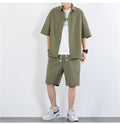 Short Sleeve Shorts Suit Sports Two-piece