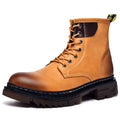 All-match High-top Men's Boots Plus Velvet Warmth Plus Size Tooling Boots Men