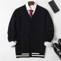 Thin Outer Wear Men's Jacket Casual Loose Large Size Sweater