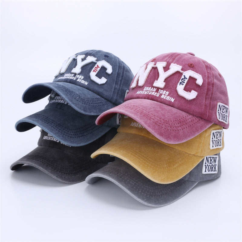 American Retro Soft Top Flat Cap Hip-hop Street Style