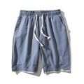 Summer Men's Casual Cropped Pants Breathable All-matching