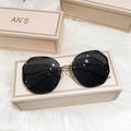 Frameless Cut-Edge Tan Gradient Sunglasses
