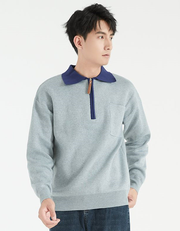 Men's Fashion Casual Bottoming Knitted Sweater