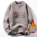 Trendy Fashion Round Neck Long Sleeve Warm Knit Sweater
