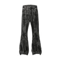 Autumn Personalized Split Wash Denim Trousers