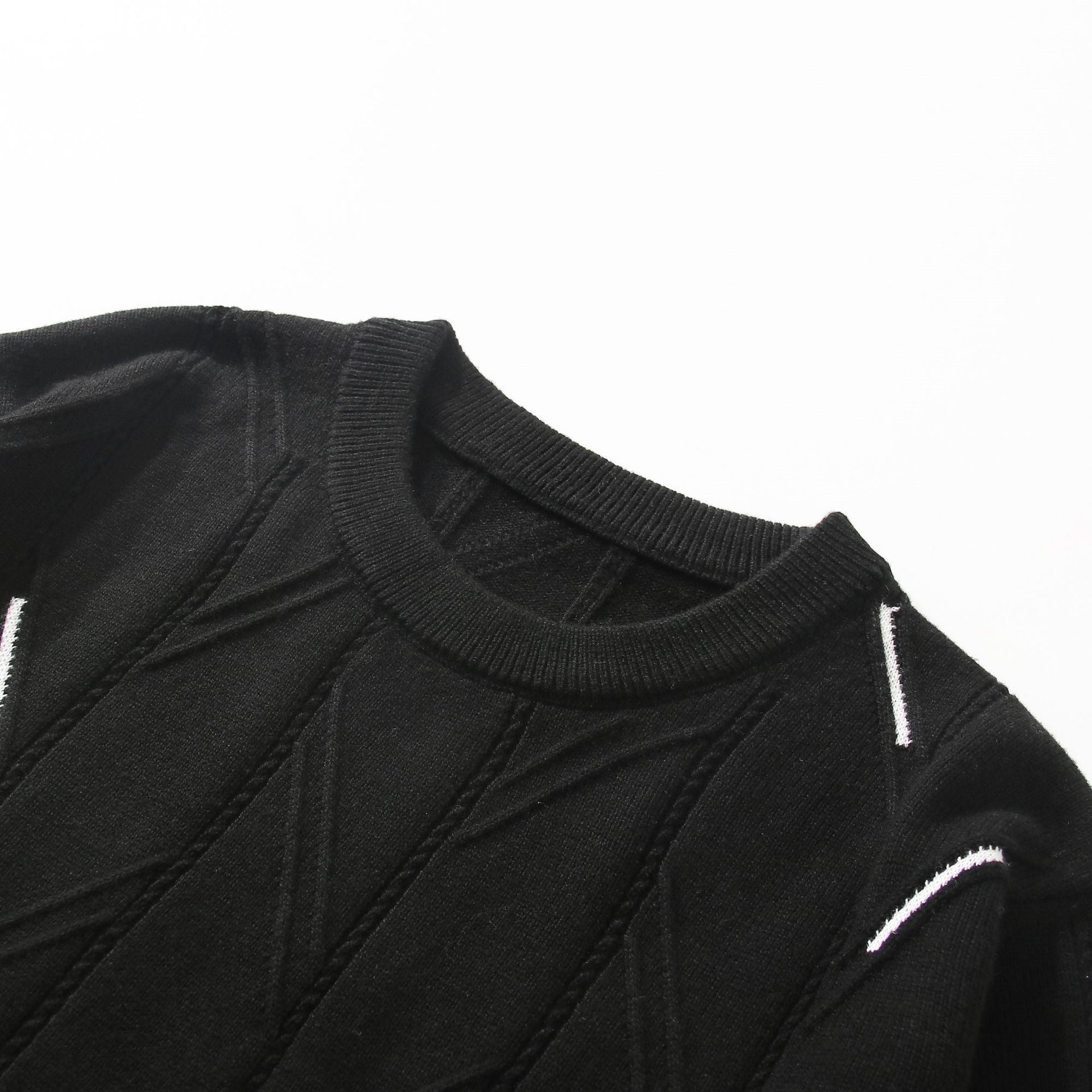 Autumn And Winter Round Neck Pullover Sweater