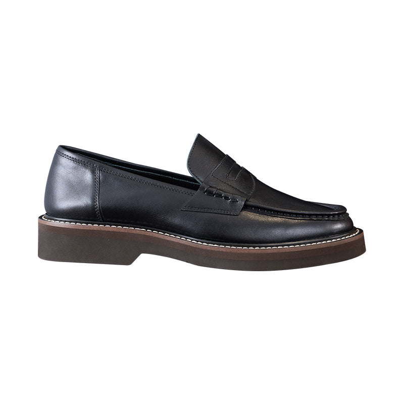 Comfortable Breathable Commuter Business Casual Leather Shoes Men