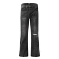 Ripped Do The Old Cowboy Trousers Men's Punk Loose