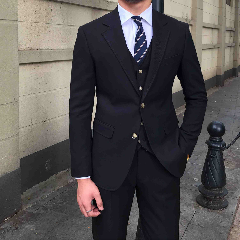 Men's Slim-fitting Three-piece Suit Versatile Casual suit