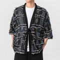 Chinese Style Men's Cardigan Knitted Retro Fashion Top