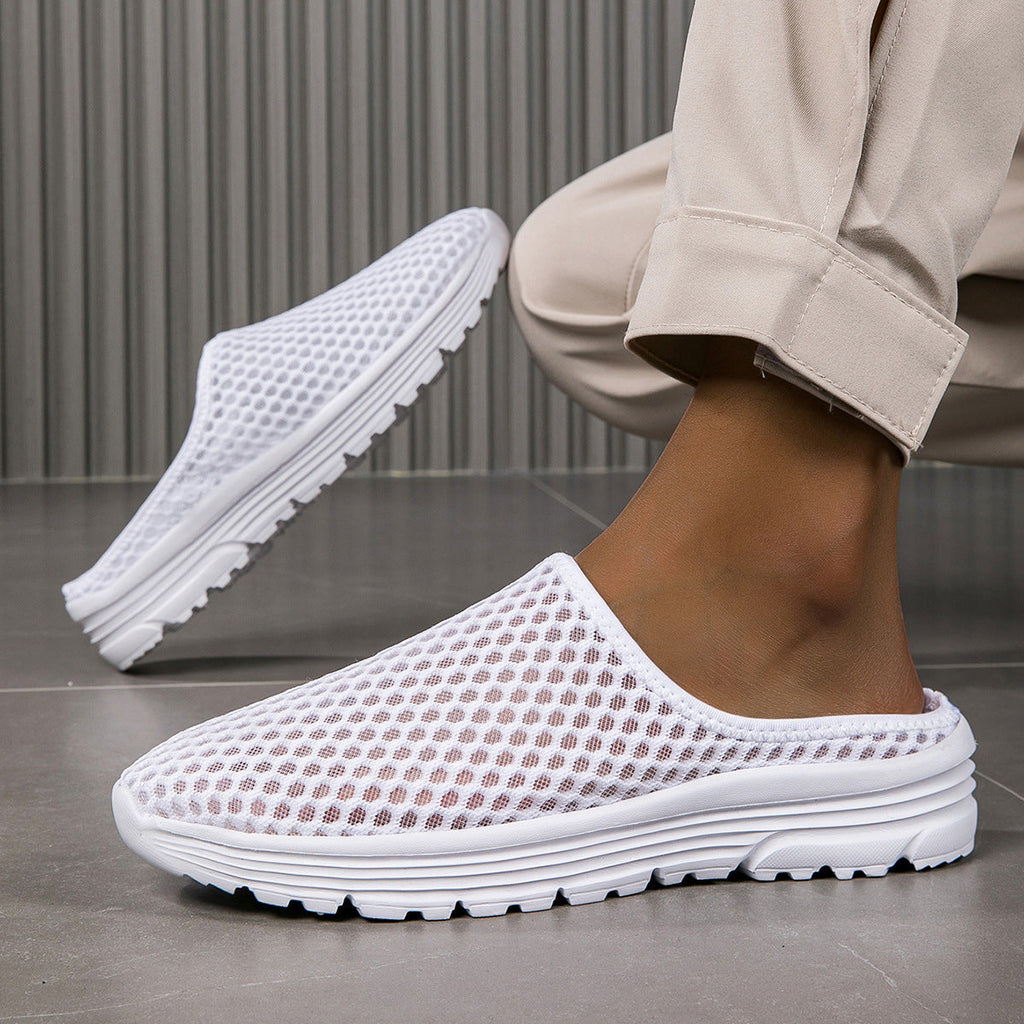 Mesh Outdoor Walking Sandals With A Head Cover