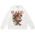 Fried Street Loose Crew Neck T-Shirt