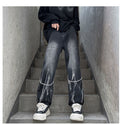Pants Men's Autumn And Winter Ins Trendy American High Street Denim